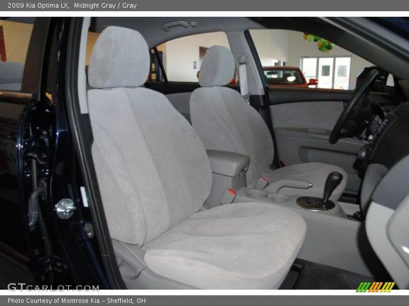 Midnight Gray / Gray 2009 Kia Optima LX