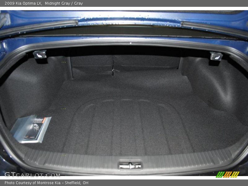 Midnight Gray / Gray 2009 Kia Optima LX
