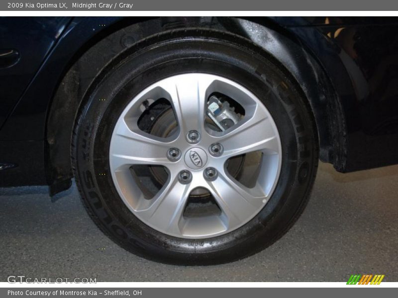 Midnight Gray / Gray 2009 Kia Optima LX