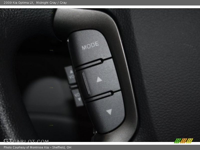Midnight Gray / Gray 2009 Kia Optima LX