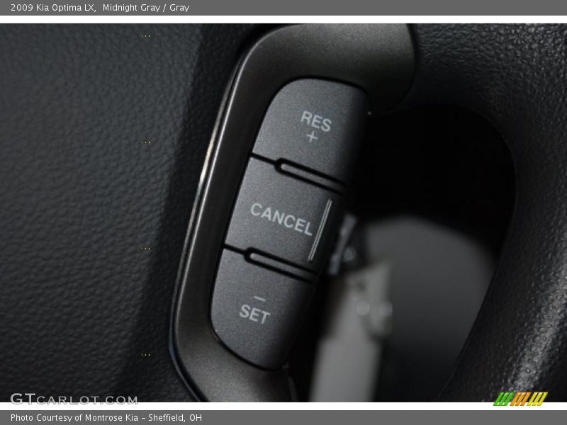 Midnight Gray / Gray 2009 Kia Optima LX