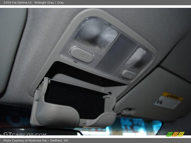 Midnight Gray / Gray 2009 Kia Optima LX
