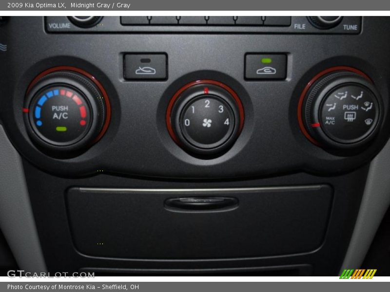 Midnight Gray / Gray 2009 Kia Optima LX