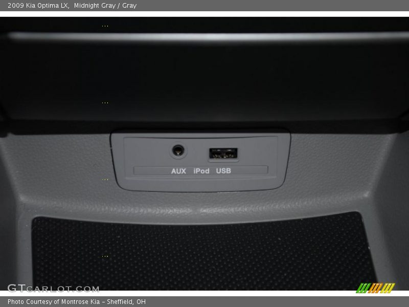 Midnight Gray / Gray 2009 Kia Optima LX