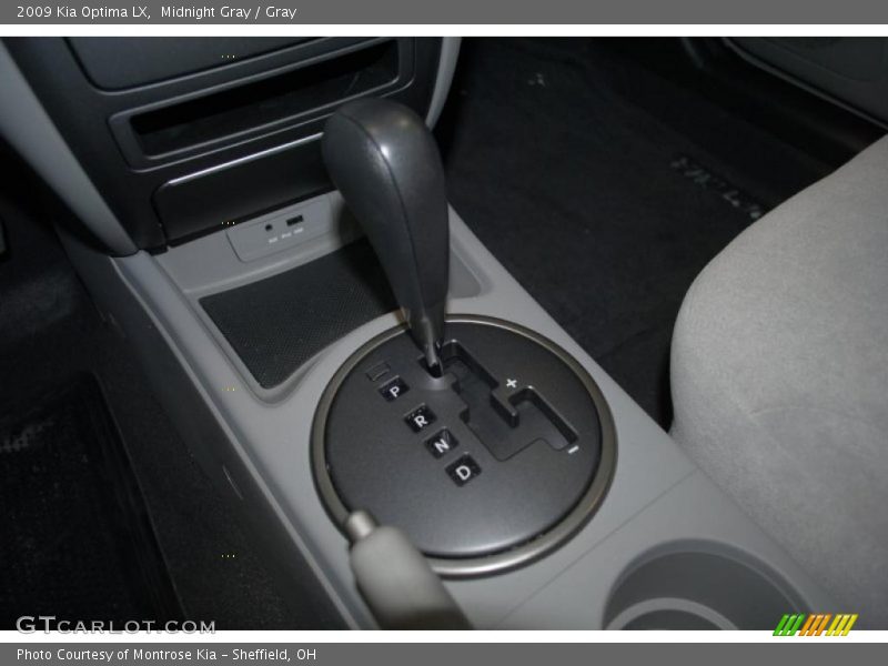 Midnight Gray / Gray 2009 Kia Optima LX