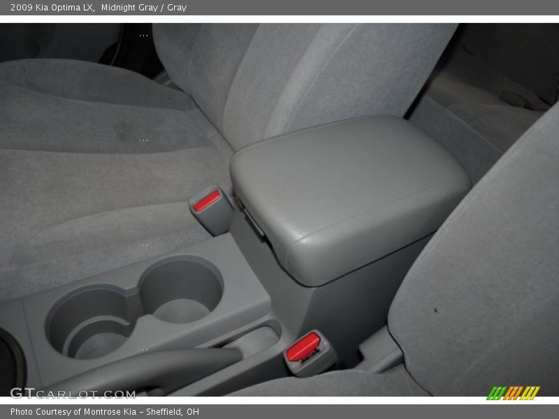 Midnight Gray / Gray 2009 Kia Optima LX