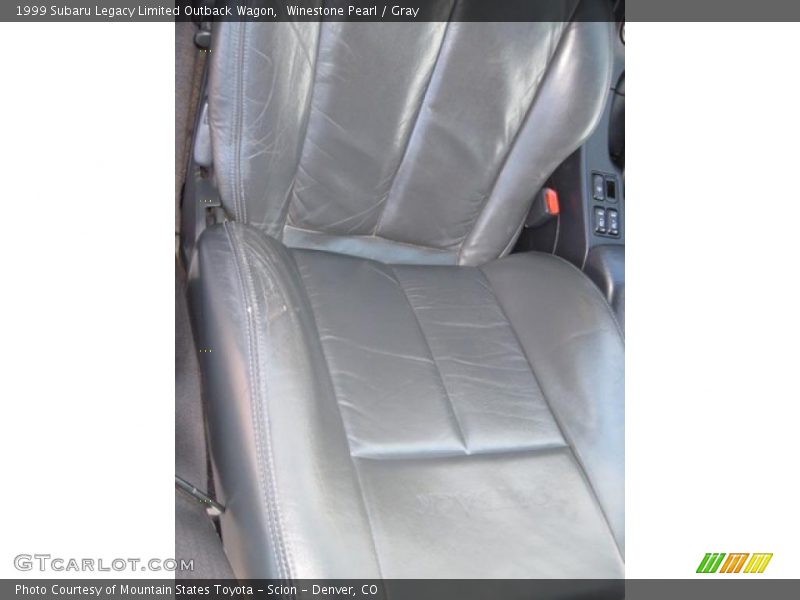 Winestone Pearl / Gray 1999 Subaru Legacy Limited Outback Wagon