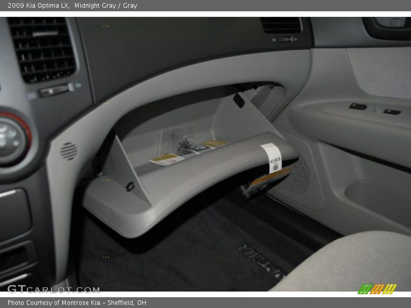 Midnight Gray / Gray 2009 Kia Optima LX