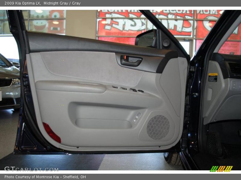 Midnight Gray / Gray 2009 Kia Optima LX