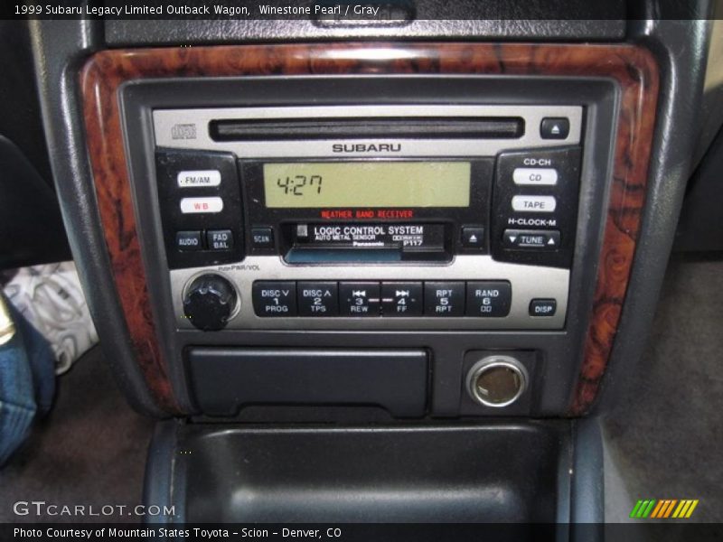 Winestone Pearl / Gray 1999 Subaru Legacy Limited Outback Wagon