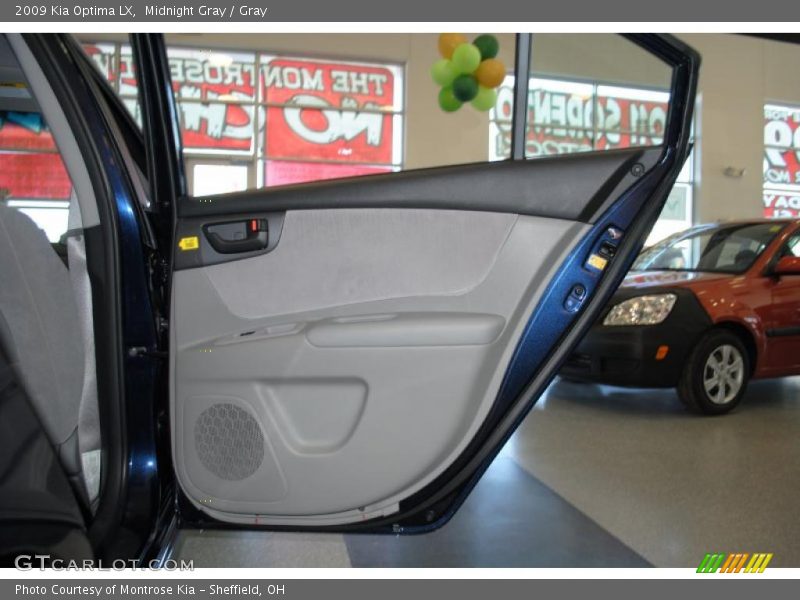 Midnight Gray / Gray 2009 Kia Optima LX