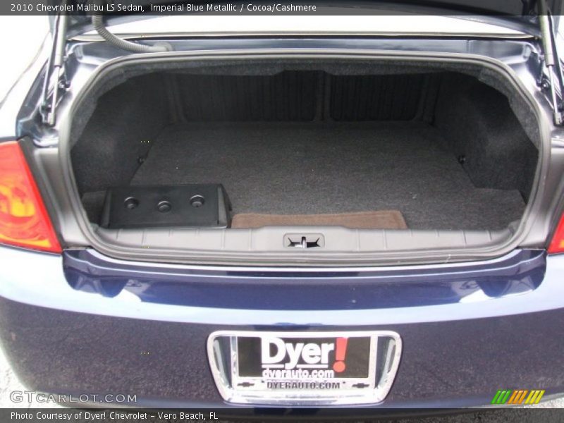 Imperial Blue Metallic / Cocoa/Cashmere 2010 Chevrolet Malibu LS Sedan