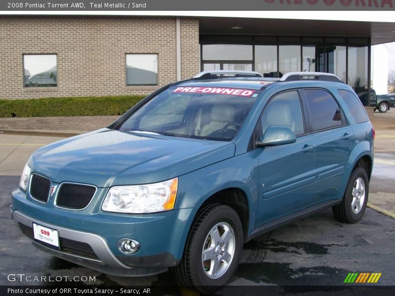 Teal Metallic / Sand 2008 Pontiac Torrent AWD