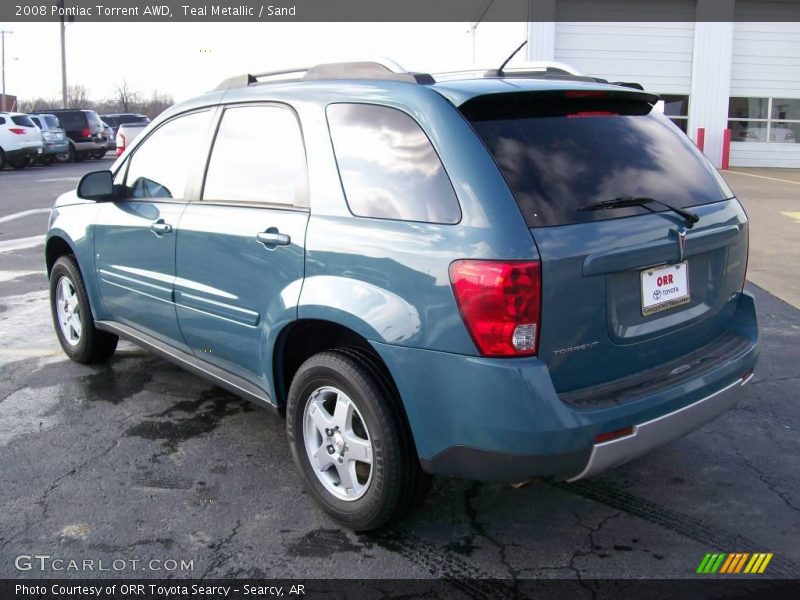 Teal Metallic / Sand 2008 Pontiac Torrent AWD