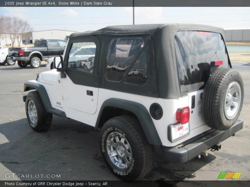 Stone White / Dark Slate Gray 2005 Jeep Wrangler SE 4x4