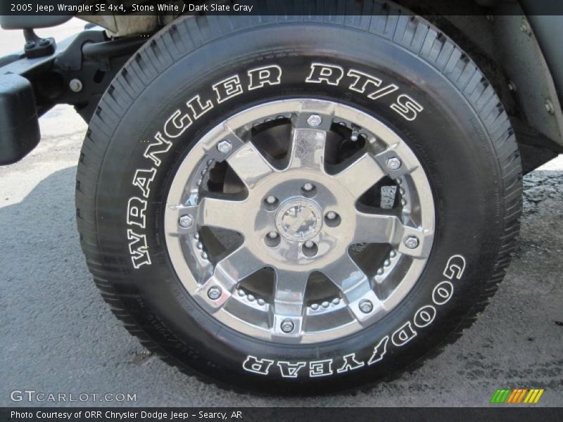 Stone White / Dark Slate Gray 2005 Jeep Wrangler SE 4x4