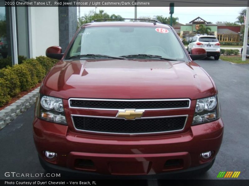 Red Jewel Tintcoat / Light Cashmere/Dark Cashmere 2010 Chevrolet Tahoe LT