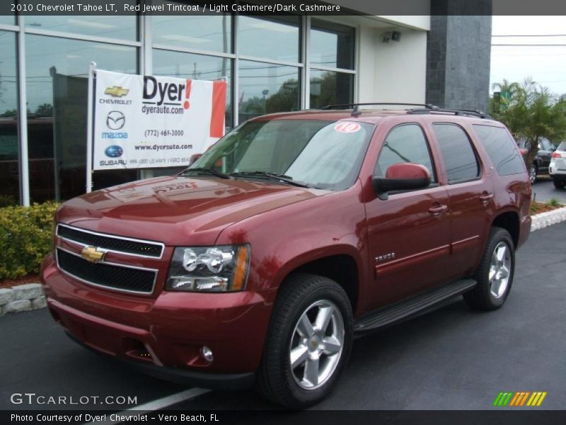 Red Jewel Tintcoat / Light Cashmere/Dark Cashmere 2010 Chevrolet Tahoe LT