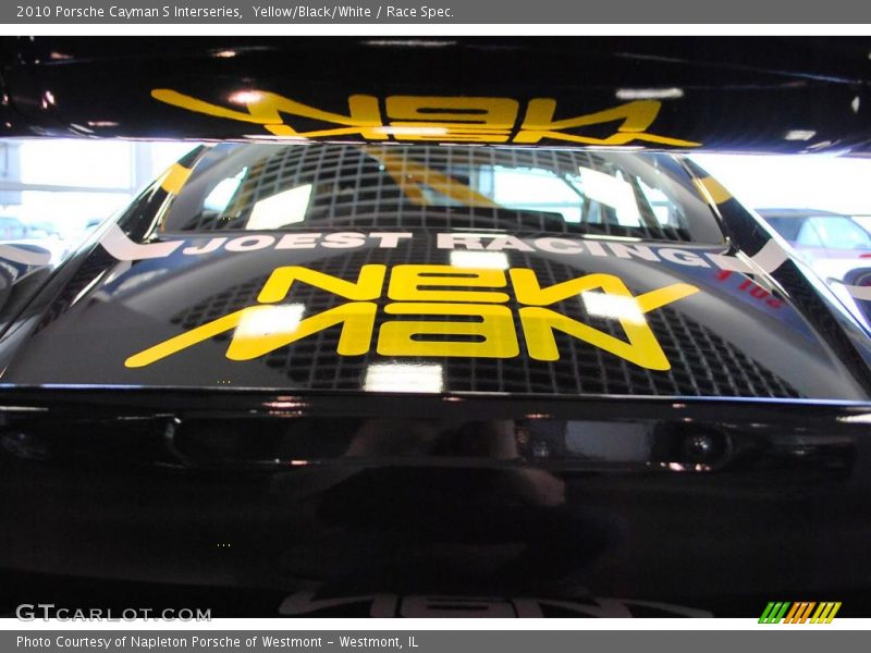 Yellow/Black/White / Race Spec. 2010 Porsche Cayman S Interseries