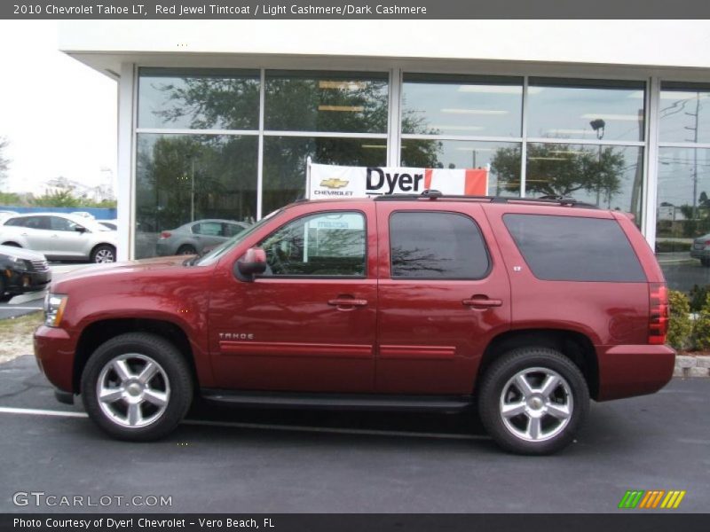 Red Jewel Tintcoat / Light Cashmere/Dark Cashmere 2010 Chevrolet Tahoe LT