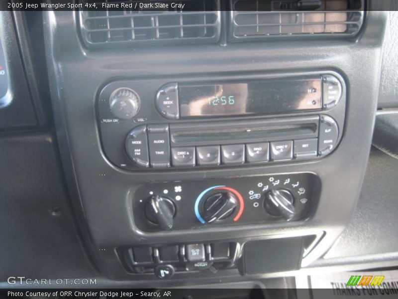 Flame Red / Dark Slate Gray 2005 Jeep Wrangler Sport 4x4