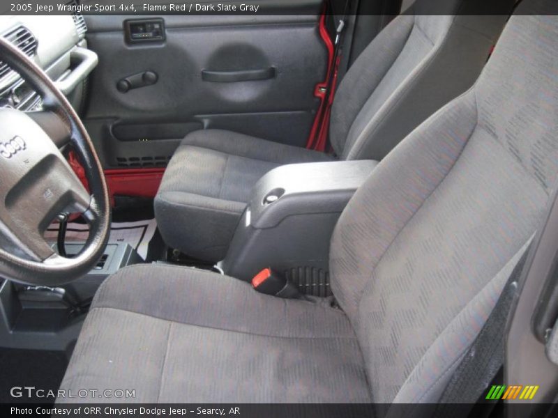 Flame Red / Dark Slate Gray 2005 Jeep Wrangler Sport 4x4
