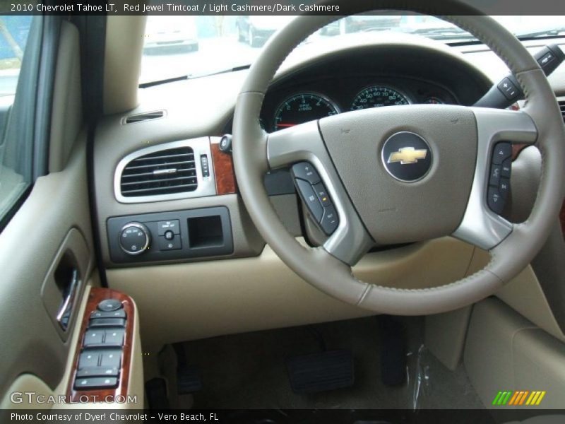 Red Jewel Tintcoat / Light Cashmere/Dark Cashmere 2010 Chevrolet Tahoe LT