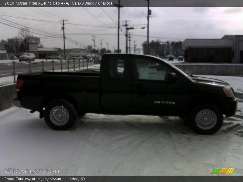 Galaxy Black / Charcoal 2010 Nissan Titan XE King Cab 4x4