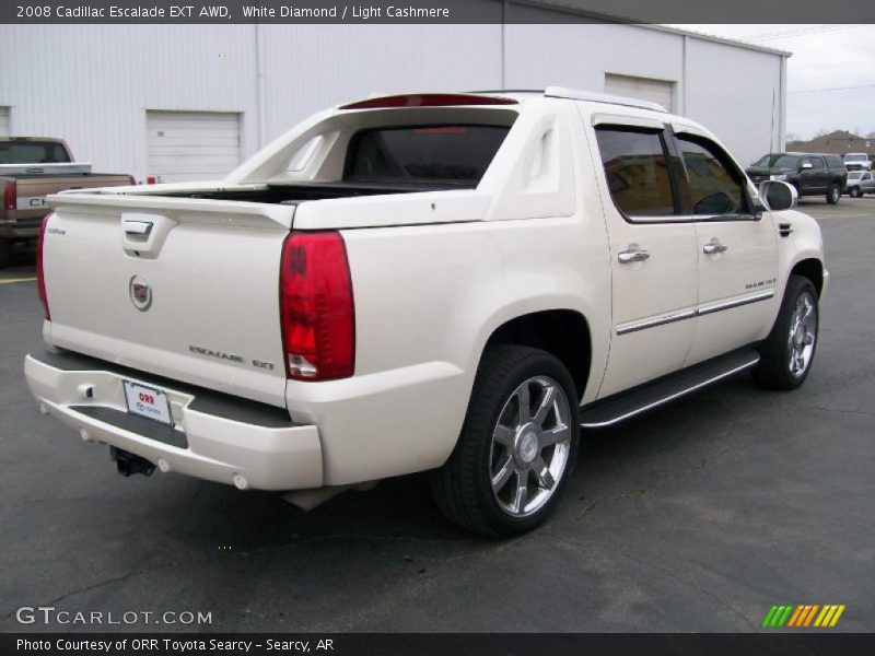 White Diamond / Light Cashmere 2008 Cadillac Escalade EXT AWD