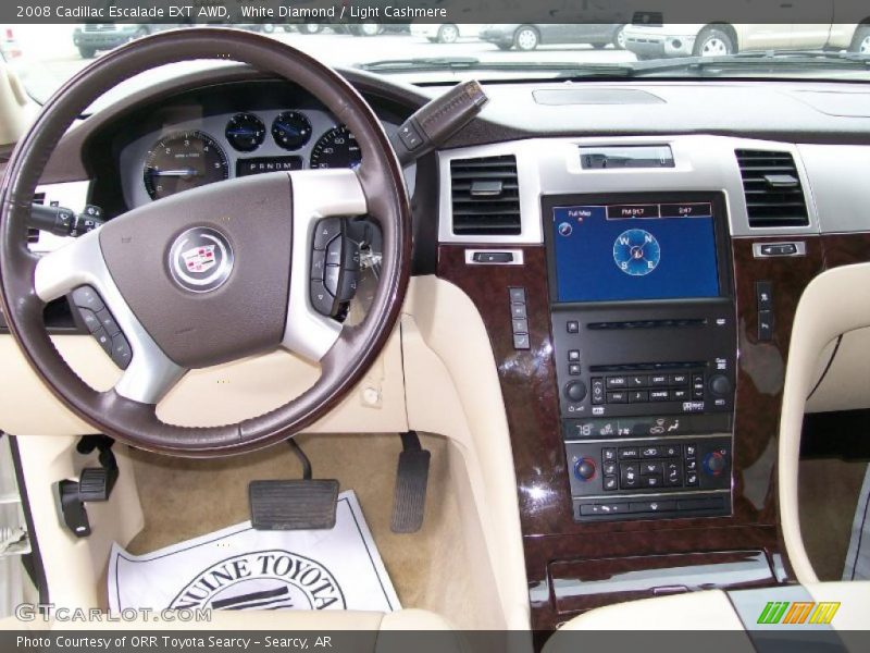 White Diamond / Light Cashmere 2008 Cadillac Escalade EXT AWD