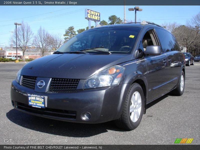 Smoke Metallic / Beige 2006 Nissan Quest 3.5 SL