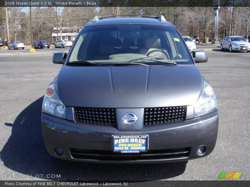 Smoke Metallic / Beige 2006 Nissan Quest 3.5 SL