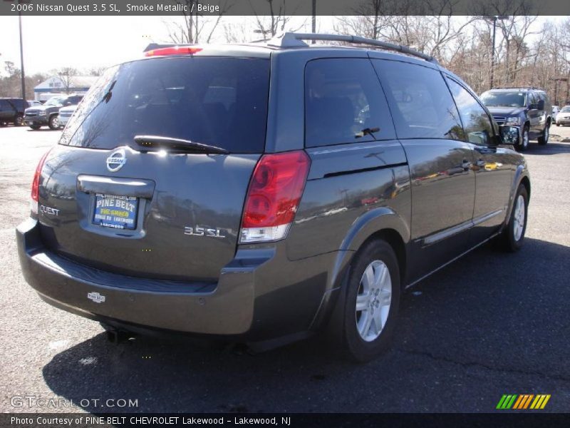 Smoke Metallic / Beige 2006 Nissan Quest 3.5 SL