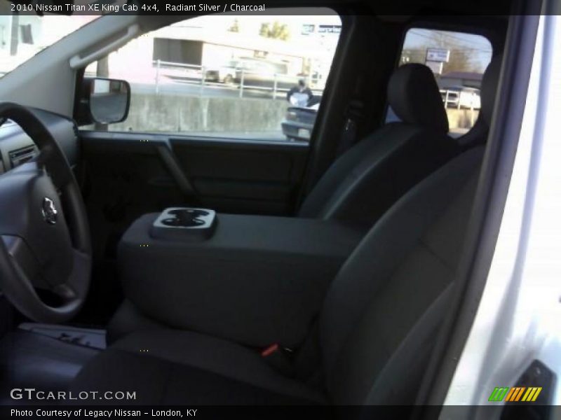 Radiant Silver / Charcoal 2010 Nissan Titan XE King Cab 4x4