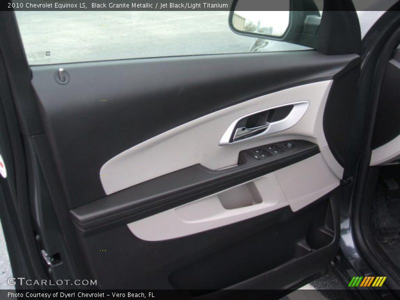 Black Granite Metallic / Jet Black/Light Titanium 2010 Chevrolet Equinox LS