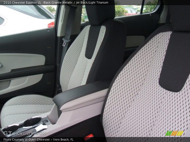 Black Granite Metallic / Jet Black/Light Titanium 2010 Chevrolet Equinox LS