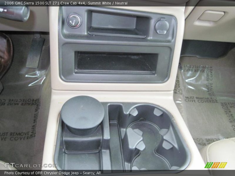 Summit White / Neutral 2006 GMC Sierra 1500 SLT Z71 Crew Cab 4x4