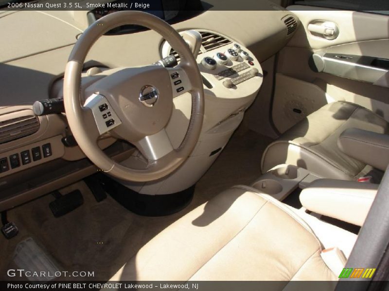 Smoke Metallic / Beige 2006 Nissan Quest 3.5 SL
