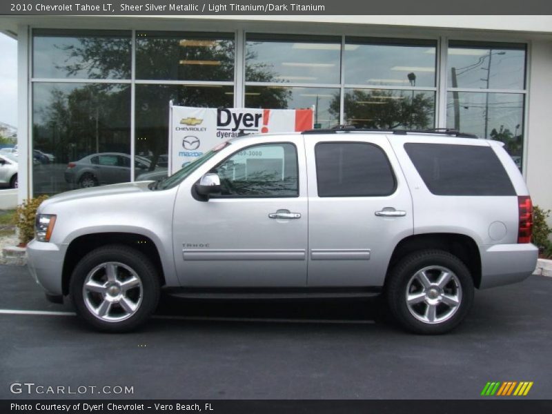 Sheer Silver Metallic / Light Titanium/Dark Titanium 2010 Chevrolet Tahoe LT