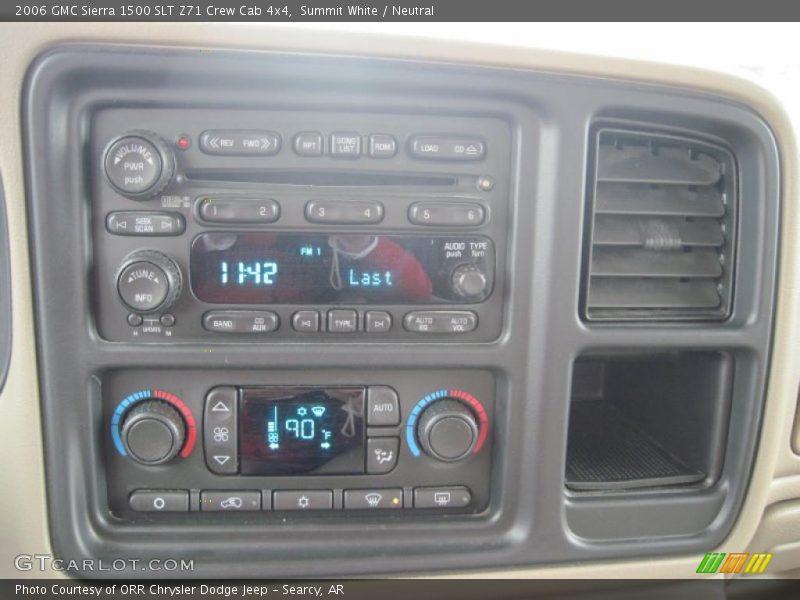 Summit White / Neutral 2006 GMC Sierra 1500 SLT Z71 Crew Cab 4x4