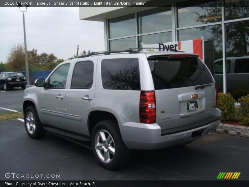 Sheer Silver Metallic / Light Titanium/Dark Titanium 2010 Chevrolet Tahoe LT