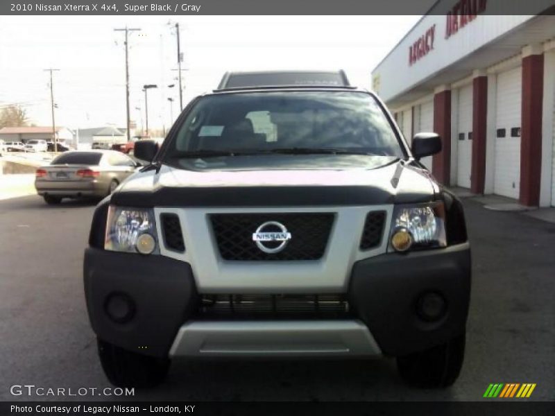 Super Black / Gray 2010 Nissan Xterra X 4x4