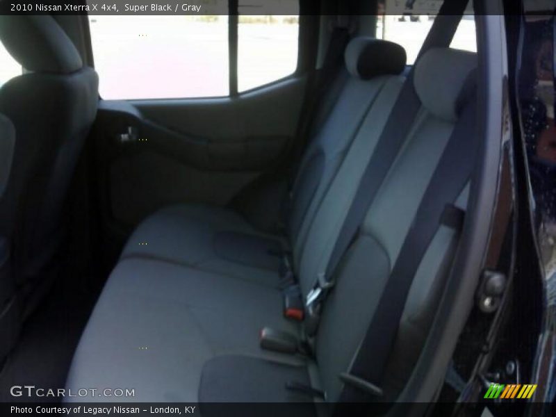 Super Black / Gray 2010 Nissan Xterra X 4x4