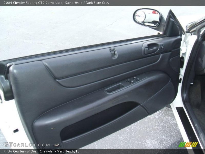 Stone White / Dark Slate Gray 2004 Chrysler Sebring GTC Convertible