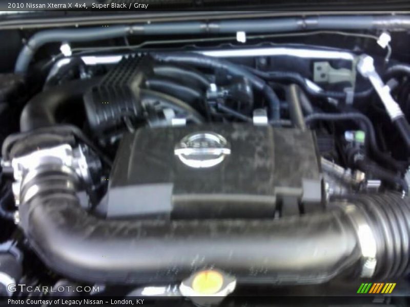 Super Black / Gray 2010 Nissan Xterra X 4x4