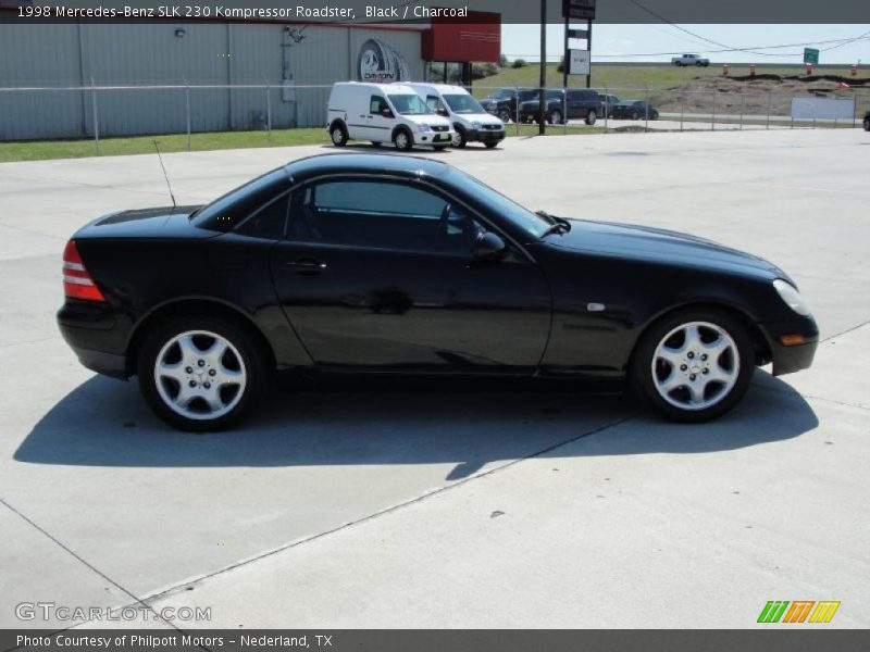 Black / Charcoal 1998 Mercedes-Benz SLK 230 Kompressor Roadster