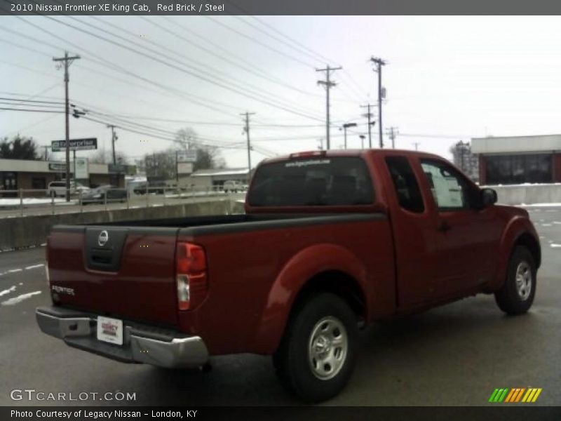 Red Brick / Steel 2010 Nissan Frontier XE King Cab