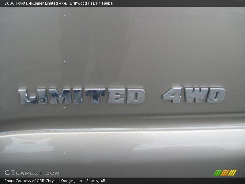 Driftwood Pearl / Taupe 2006 Toyota 4Runner Limited 4x4