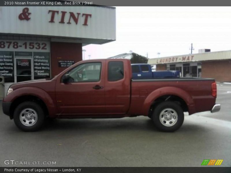 Red Brick / Steel 2010 Nissan Frontier XE King Cab