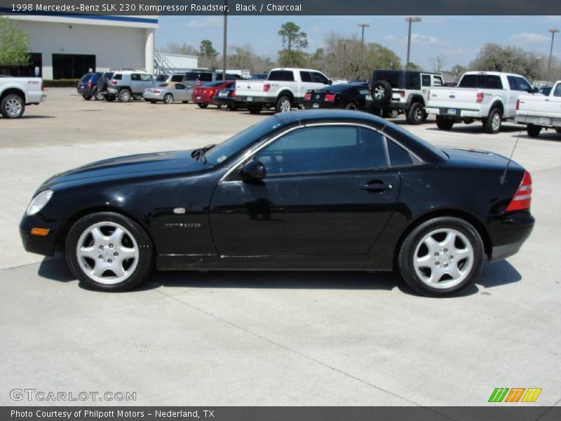 Black / Charcoal 1998 Mercedes-Benz SLK 230 Kompressor Roadster